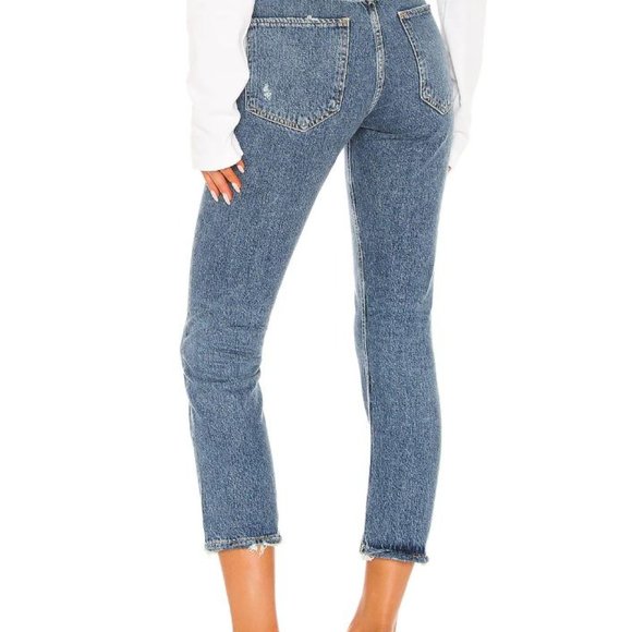 Agolde Jeans Straight Crop - Picture 1 of 6